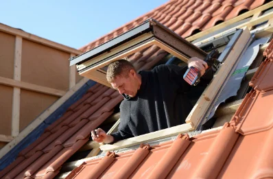 Pose de fenêtres de toit Velux à Agey
